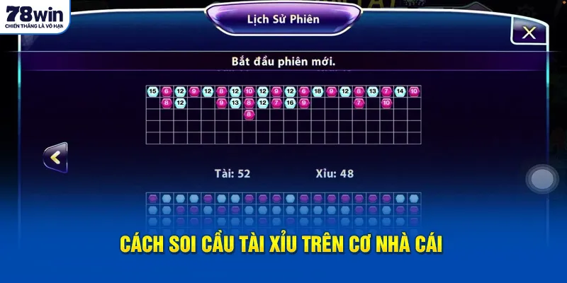Cách soi cầu Tài xỉu 