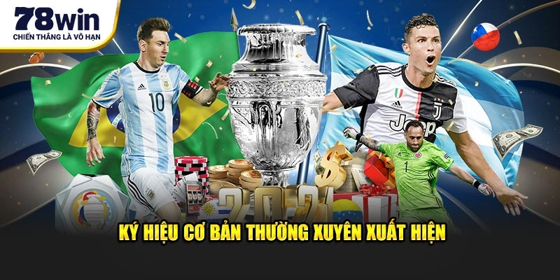 Ký hiệu cơ bản nhất thường xuyên xuất hiện